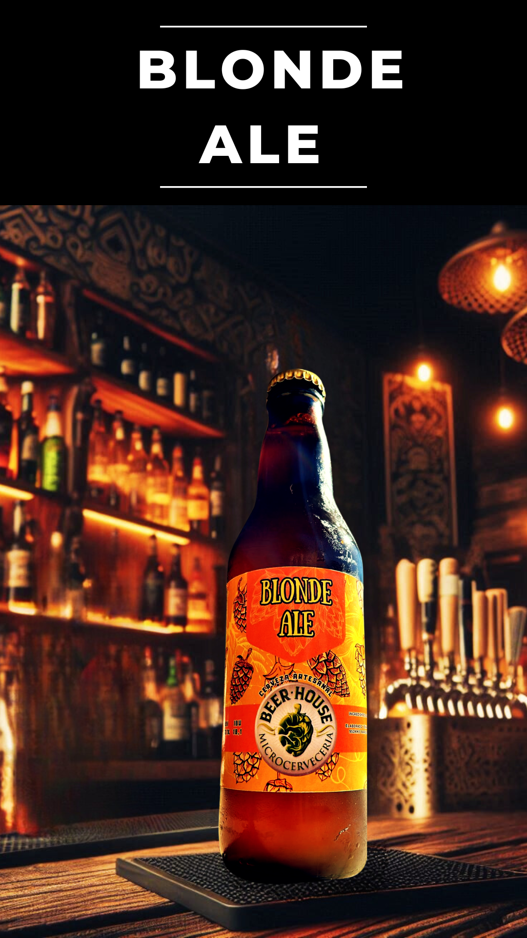 BLONDE ALE - BOTELLA Y LATA