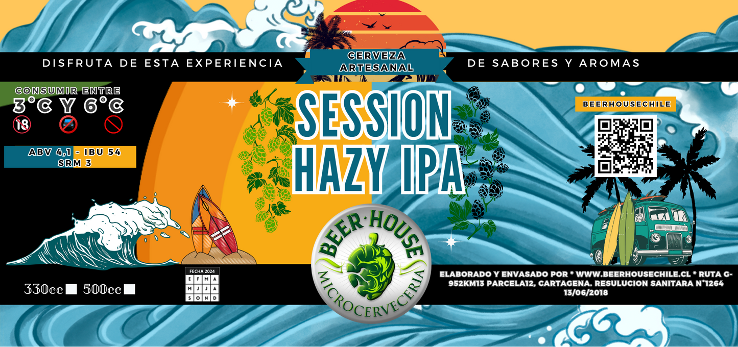HAZY IPA - BOTELLA Y LATA
