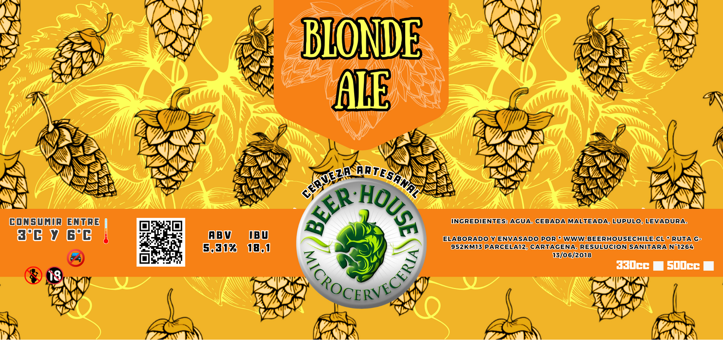 BLONDE ALE - BOTELLA Y LATA