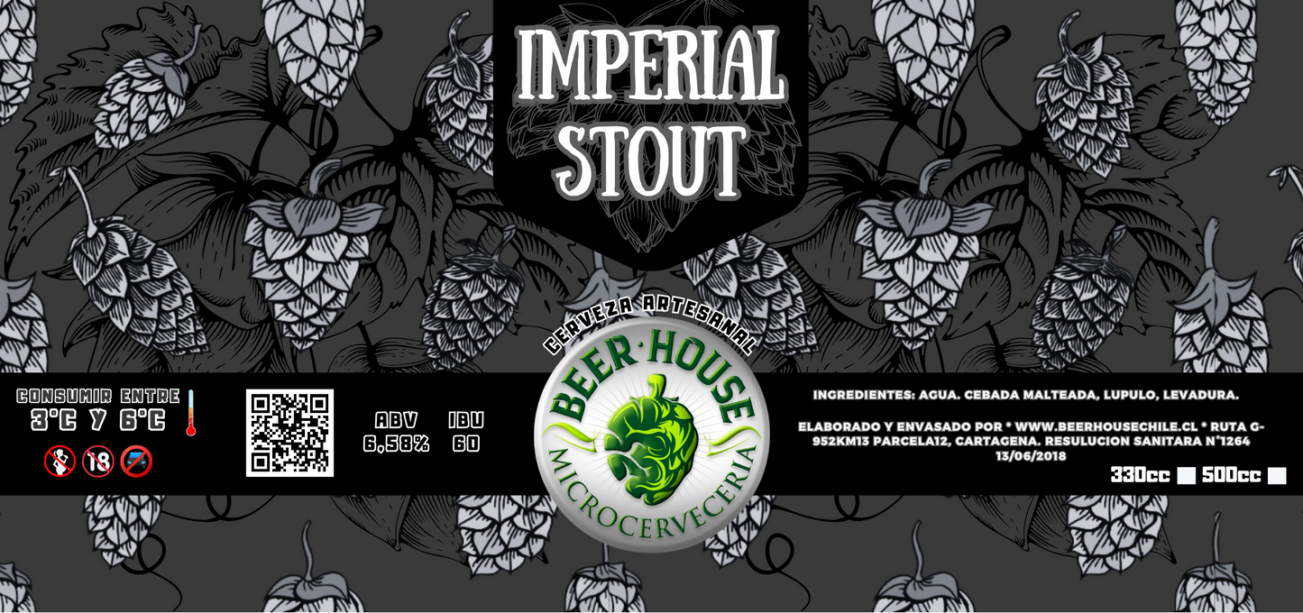 IMPERIAL STOUT - GROWLER + RECARGA