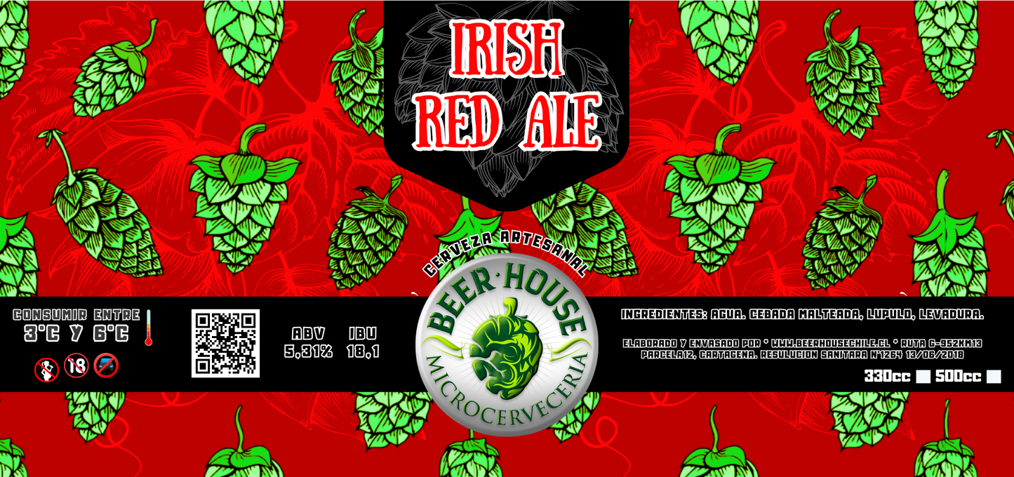 IRISH RED ALE - BOTELLA Y LATA